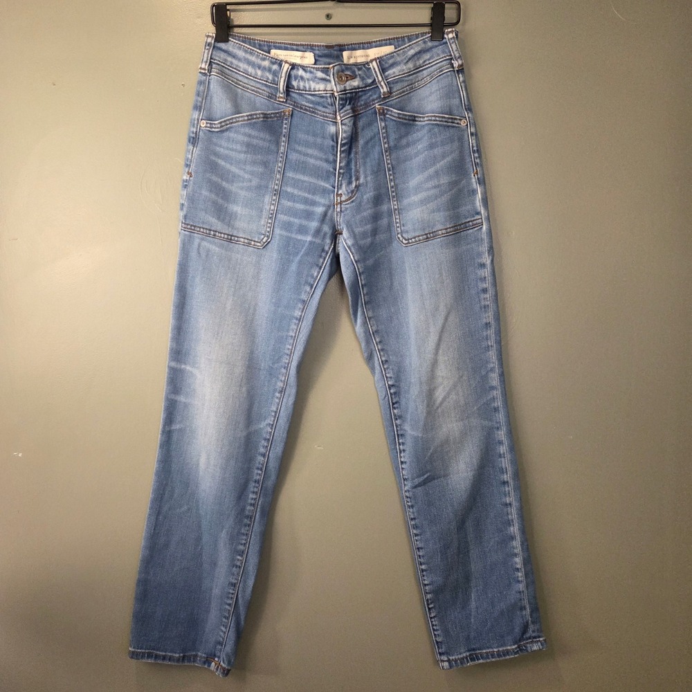 Pilcro and the Letterpress by Anthropologie Slim Boyfriend Jeans Size 27